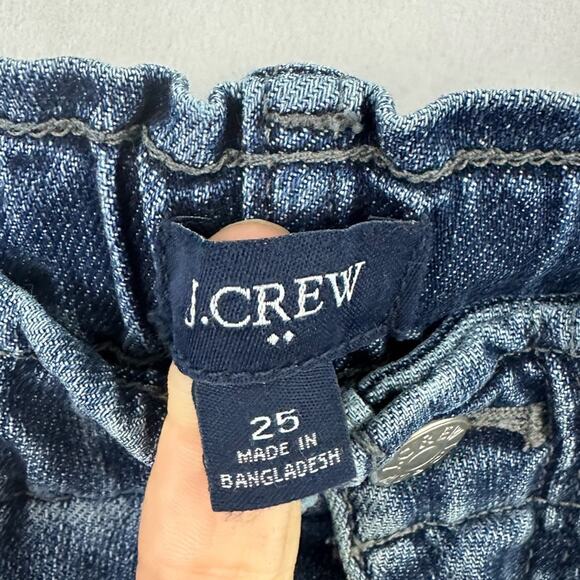 J. Crew Elastic-waist Seamed Straight Jean Women’s Size 25 - Picture 5 of 7